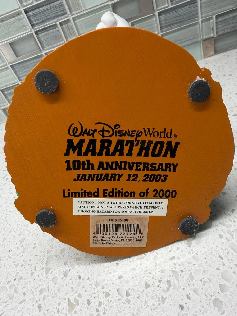 Walt Disney World Marathon 10th Anniversary Limited Edition Mickey Mouse Statue